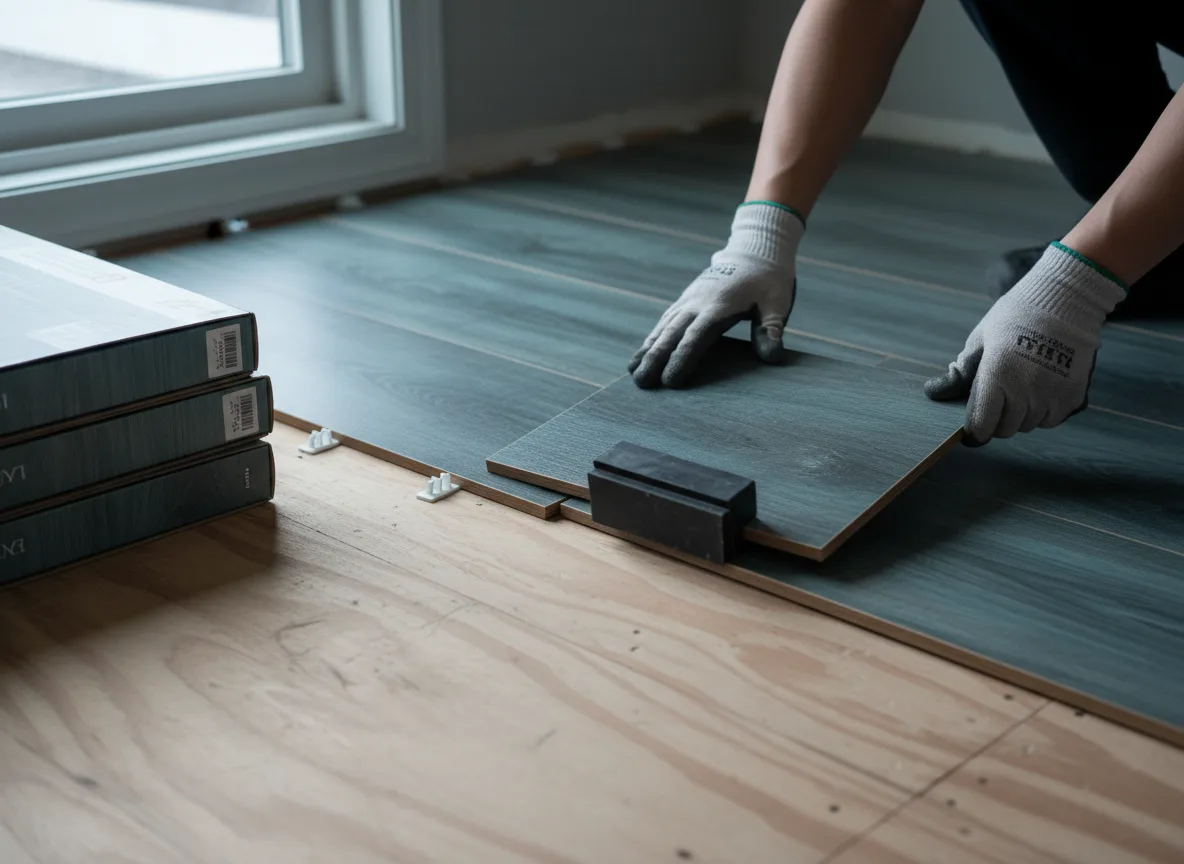 Luxury Vinyl Plank Installation company in Ferney, SD